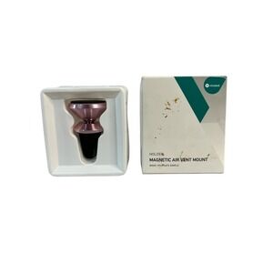 Vicseed‎ Magnetic Car Phone Mount Air Vent Holder Rose Gold Universal